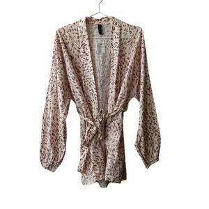 Cotton On Body Leopard Robe size XS/S